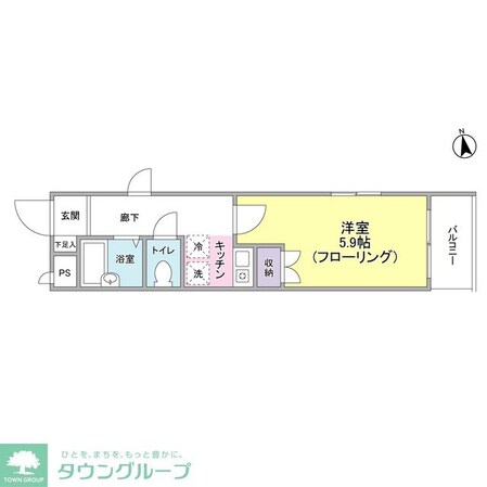 タケオグレース御苑の物件間取画像